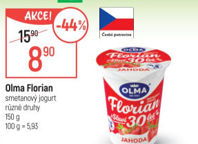 Jogurt smetanový Florian Olma