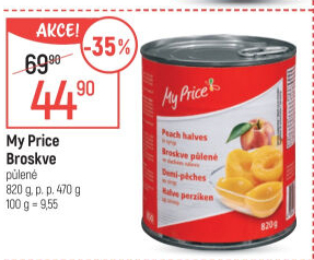 Kompot broskve My Price