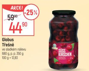 Kompot třešně Globus