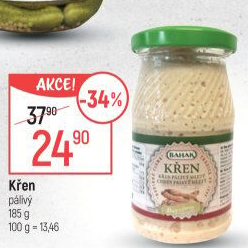 Křen pálivý Bahak