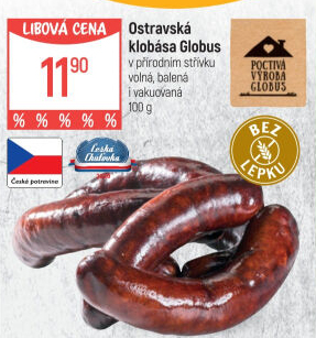 Ostravská klobása Globus