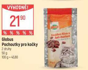 Pamlsky pro kočky Globus