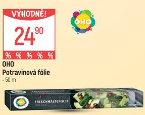 Potravinová folie OHO