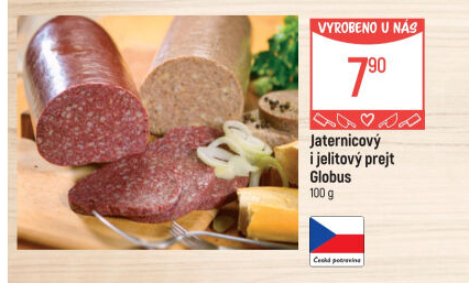 Prejt jitrnicový Globus