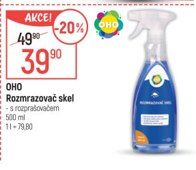 Rozmrazovač skel OHO