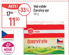 Sýr čerstvý Váš Výběr