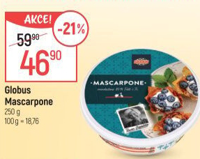Sýr Mascarpone Globus