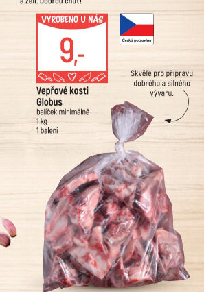 Vepřové kosti Globus
