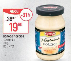 Hořčice plnotučná Boneco