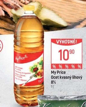 Ocet kvasný My Price