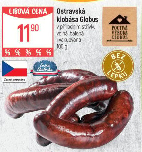 Ostravská klobása Globus