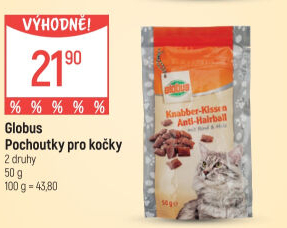 Pamlsky pro kočky Globus