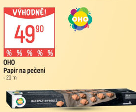 Papír na pečení OHO