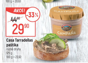 Paštiky Casa Tarradellas