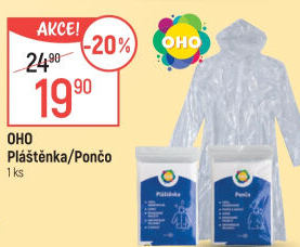 Pláštěnka OHO