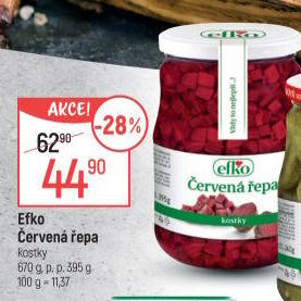 Salát z červené řepy Efko