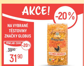 Těstoviny vaječné Globus