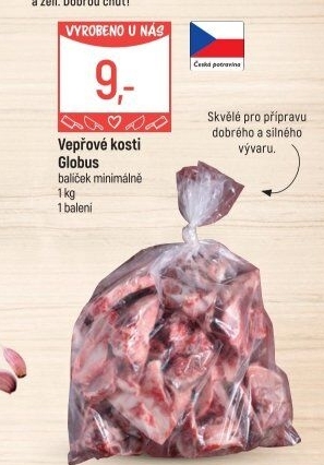 Vepřové kosti Globus