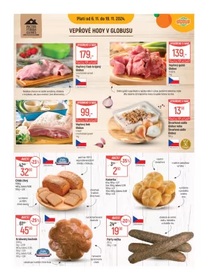 akční leták Globus 6.11.2024-12.11.2024