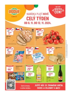 akční leták Globus 6.11.2024-12.11.2024