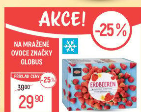 Jahody mražené Globus