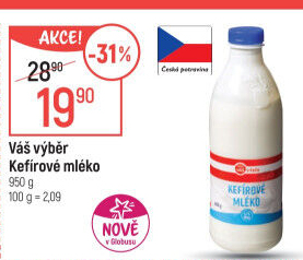 Kefírové mléko Váš výběr