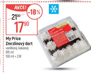 Mražený krém My Price