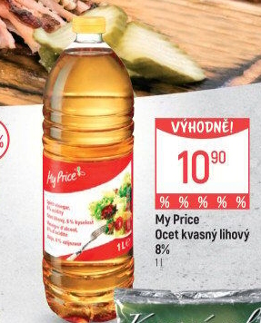 Ocet kvasný My Price