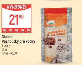Pamlsky pro kočky Globus