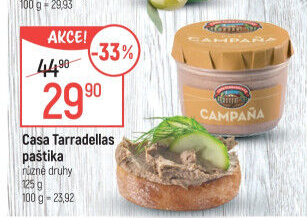 Paštiky Casa Tarradellas