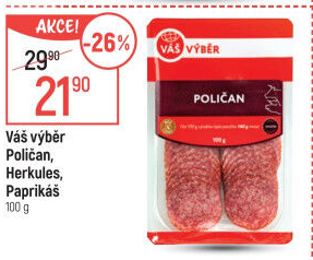 Salám Poličan Váš Výběr