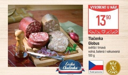 Tlačenka tmavá Globus