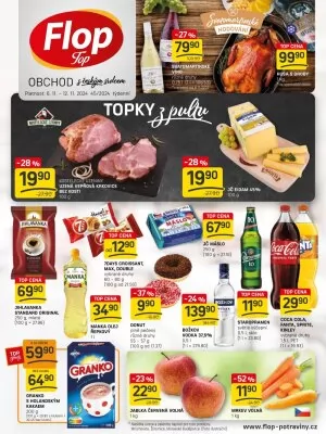 akční leták FLOP TOP 6.11.2024-12.11.2024