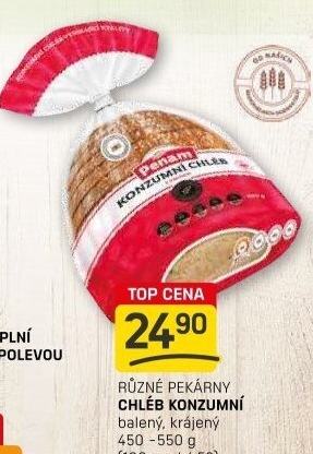 Chléb konzumní Penam
