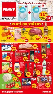 akční leták Penny Market 6.11.2024-13.11.2024