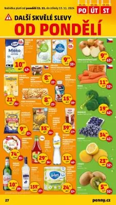 akční leták Penny Market 6.11.2024-13.11.2024