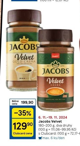 Jacobs Velvet