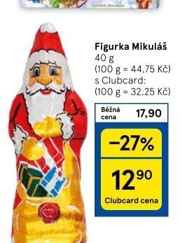 Čokoládový Mikuláš