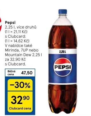 Limonáda Pepsi