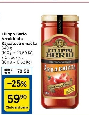 Omáčky Filippo Berio