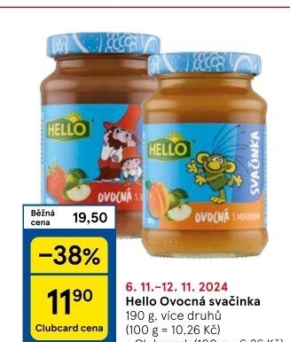 Přesnídávka Hello