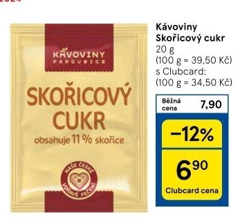 Skořicový cukr Kávoviny