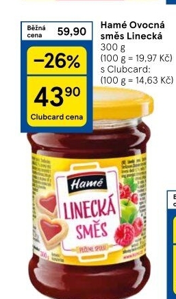 Směs ovocná linecká Hamé