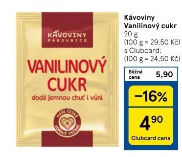 Vanilinový cukr Kávoviny