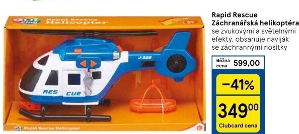 Záchranářská helikoptéra GO Play