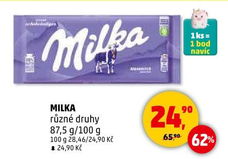 Čokoláda Milka