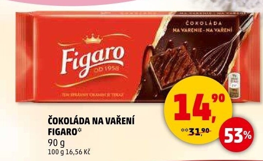 Čokoláda na vaření Figaro