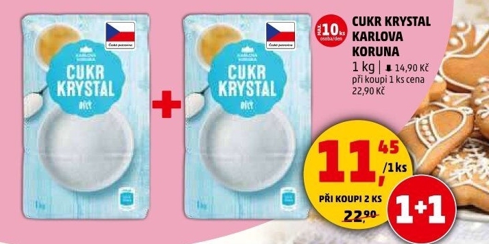Cukr krystal Karlova Koruna
