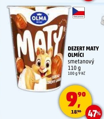 Dezert Olmíci Maty Olma