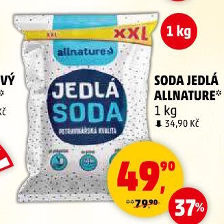 Jedlá soda Allnature